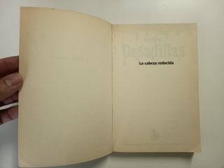 La cabeza reducida Pesadillas #28