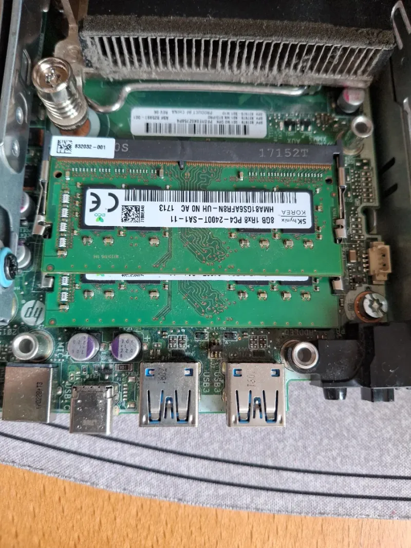 HP ProDesk 600 Mini 16GB (2x8GB) DDR4 RAM