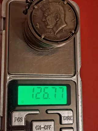 Lote monedas de Plata USA