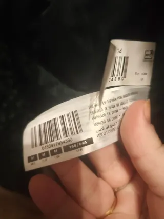 Abrigo Adolfo Domínguez verde con etiqueta