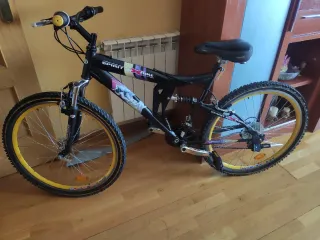Bicicleta de Montaña Negra