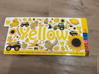 Libro inglese counting colours