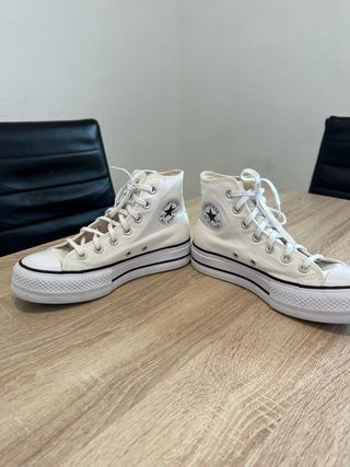 Zapatillas Converse Blancas Plataforma