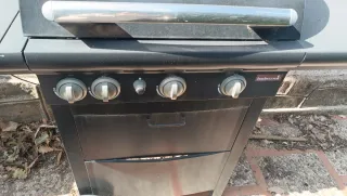 Barbacoa a gas Barbecook Nero