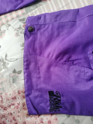 Pantalones Snowboard Mujer Talla M Morado