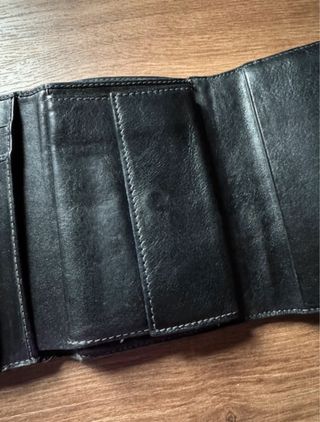 Portafoglio The Bridge Pelle Nera Vintage 14x10,50