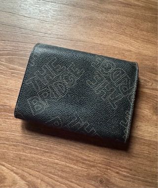 Portafoglio The Bridge Pelle Nera Vintage 14x10,50