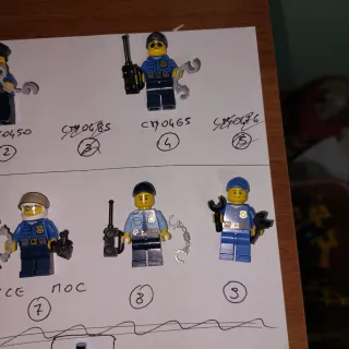 Lego Police Minifigures