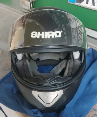 Casco Moto SHIRO Negro XL