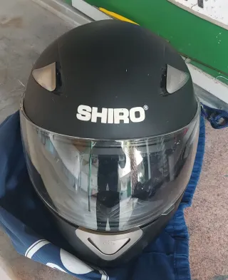 Casco Moto SHIRO Negro XL