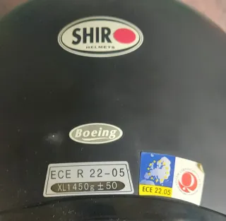 Casco Moto SHIRO Negro XL