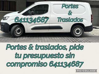 se hace portes y traslados pide tu presupuesto