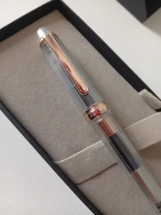 Pluma Platinum 3776 Nice Rose Gold M