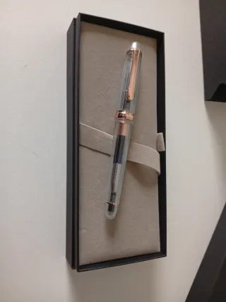 Pluma Platinum 3776 Nice Rose Gold M