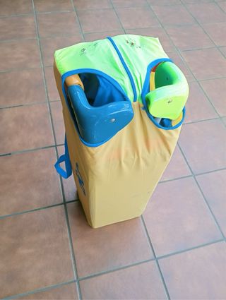 Parque cuna infantil con leones