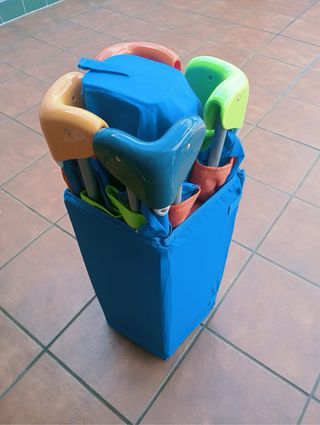 Parque cuna infantil con leones