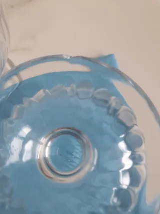 Copas de postre de cristal