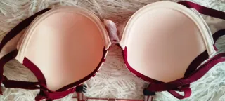 Sujetador terciopelo floral 95B