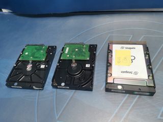Lote 3 discos duros internos SEAGATE 500, 250 y 80 GB