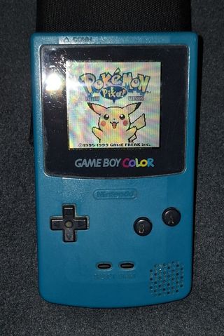 Nintendo - Game Boy Color - Azul + Pokémon