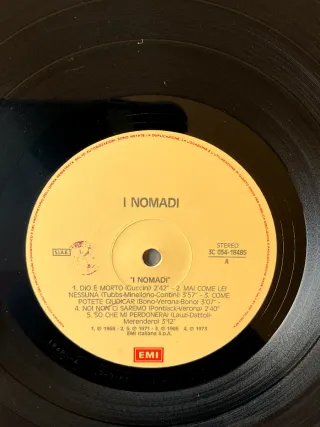 Vinile I Nomadi - EMI