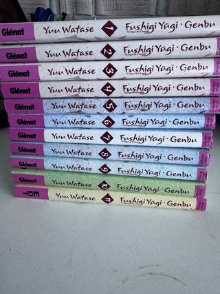 Manga Fushigi Yugi Genbu 11 tomos