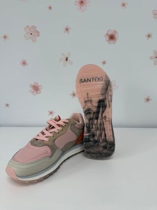 Zapatillas HOFF Color: Beige y Rosa Talla: 37
