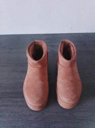 Botas rosas plataforma