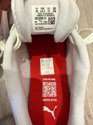 Zapatillas Puma Caven blanco Rojo 44,5 sneakers