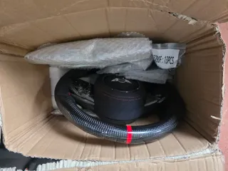 Volante Mini Cooper Carbono Rojo