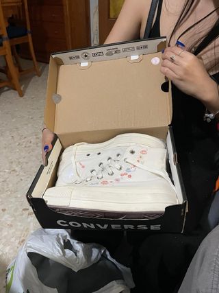 Converse Chuck Taylor All Star Lift Platform Flore