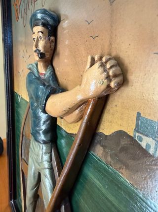 Cuadro relieve marinero 70x53cm