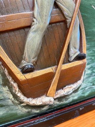 Cuadro relieve marinero 70x53cm