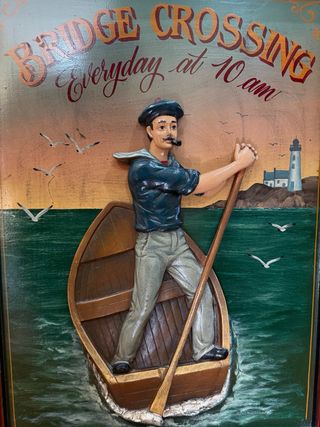 Cuadro relieve marinero 70x53cm