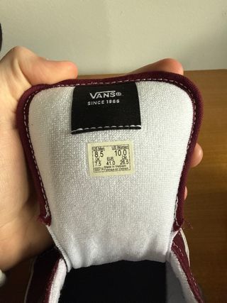 Zapatillas Vans Hombre/Mujer