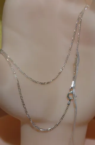 Cadena de 45cm de Plata de Ley