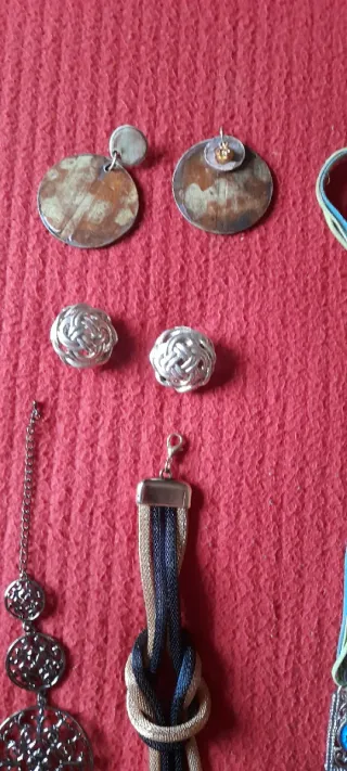 Lote bisutería artesanal