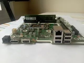 Kit Placa Base HP + Fuente + Disipador