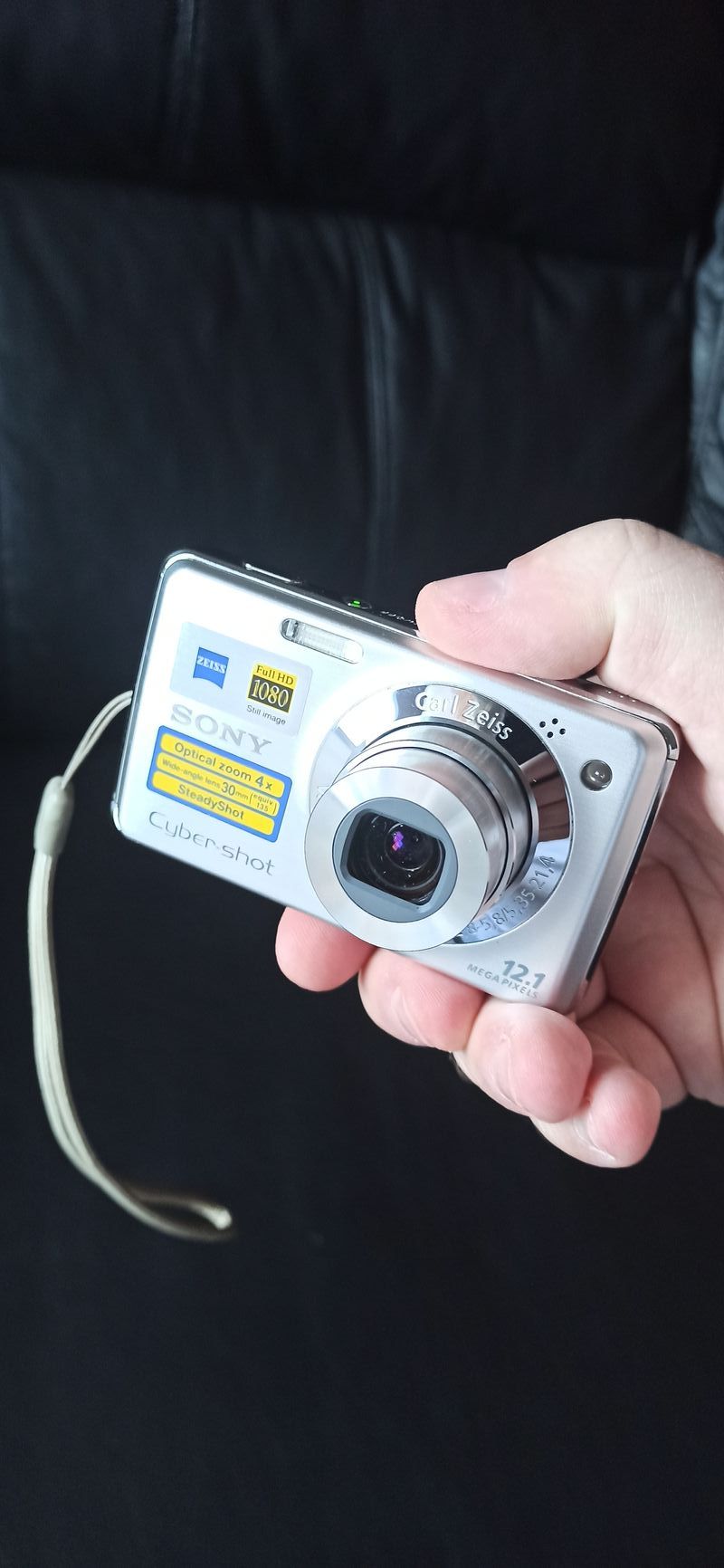 Cámara Sony Cyber-shot DSC-W210 Plata Estética Y2K afbeelding 2