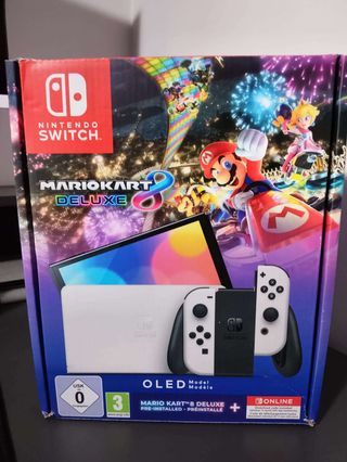 Nintendo Switch OLED + Juegos + Accesorios+Cuenta