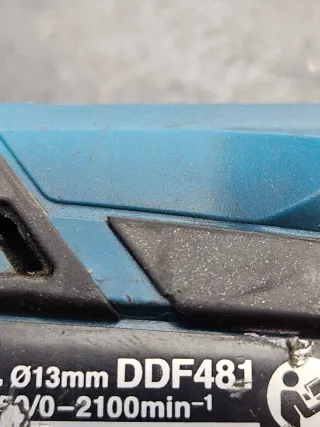 Taladro atornillador Makita 18V DDF481