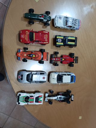 Lote 10 coches Scalextric