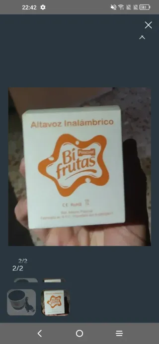 2ALTAVOCES BLUETOOTH NUEVOS SIN USO