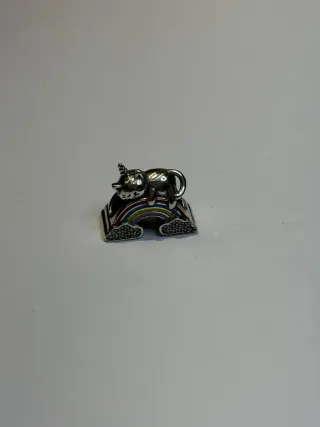 Charm Pandora Gato Unicornio Arcoíris