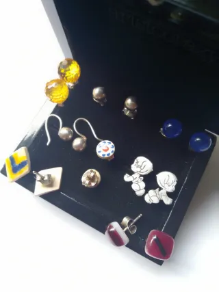 Pendientes de plata varios modelos