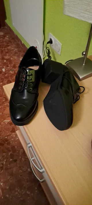 Zapatos de vestir negros mujer