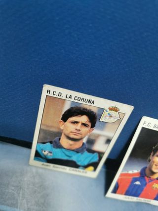 2 cromos, Estrellas de la liga 93-94 PANINI. Nunca pegados, NUEVOS