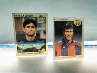 2 cromos, Estrellas de la liga 93-94 PANINI. Nunca pegados, NUEVOS