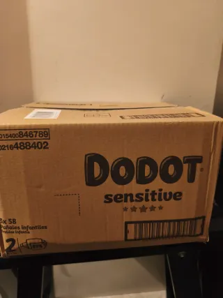 174 pañales Dodot Sensitive Talla 2