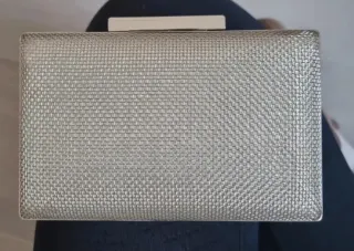 Bolso de fiesta plateado